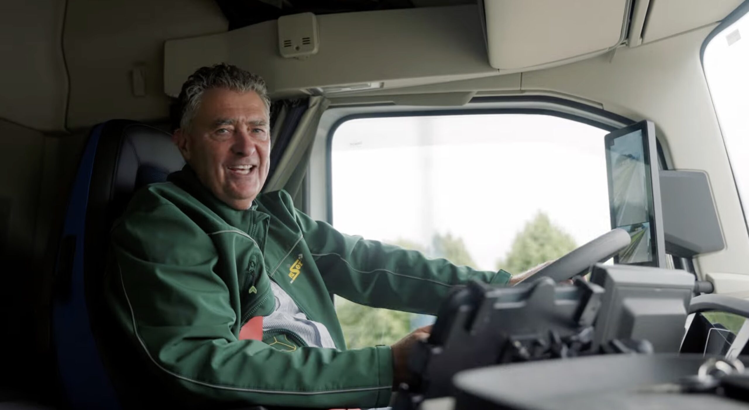 Vrachtwagenchauffeur Picnic